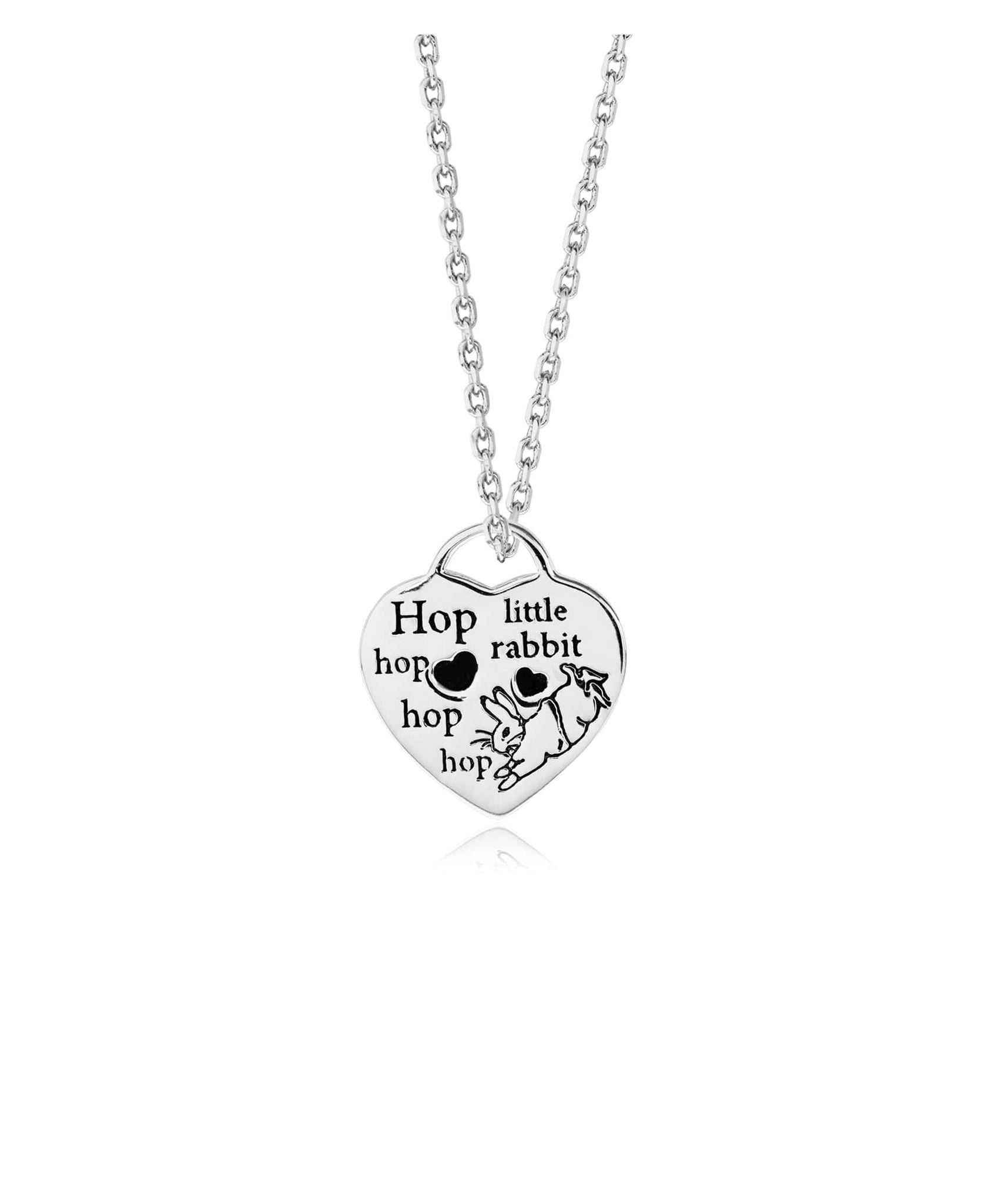 Beatrix Potter Heart Pendant Necklace - Rhona Sutton Jewellery
