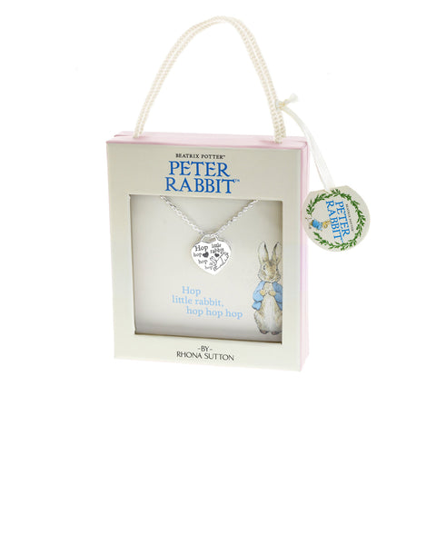 Beatrix Potter Heart Pendant Necklace - Rhona Sutton Jewellery