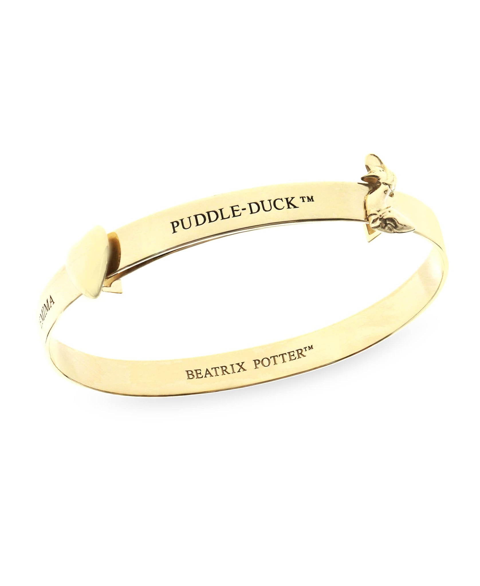 Beatrix Potter Sterling Silver Jemima Puddle Duck Expander Bangle Bracelet - Rhona Sutton Jewellery