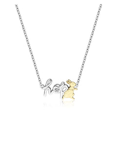 Beatrix Potter Sterling Silver Two-Tone Necklace - Rhona Sutton Jewellery