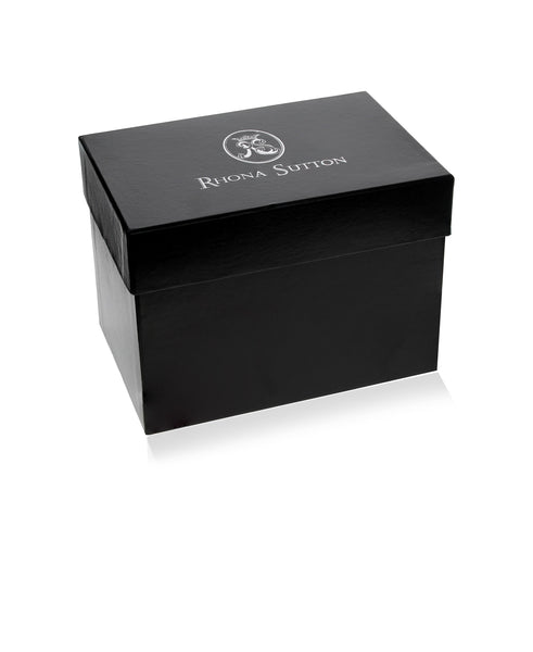 Red Medium Rounded Jewelry Case - Rhona Sutton Jewellery