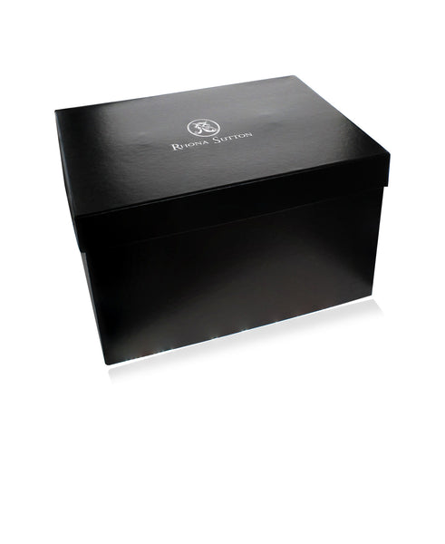 Black Large 3-Drawer Jewelry Case - Rhona Sutton Jewellery